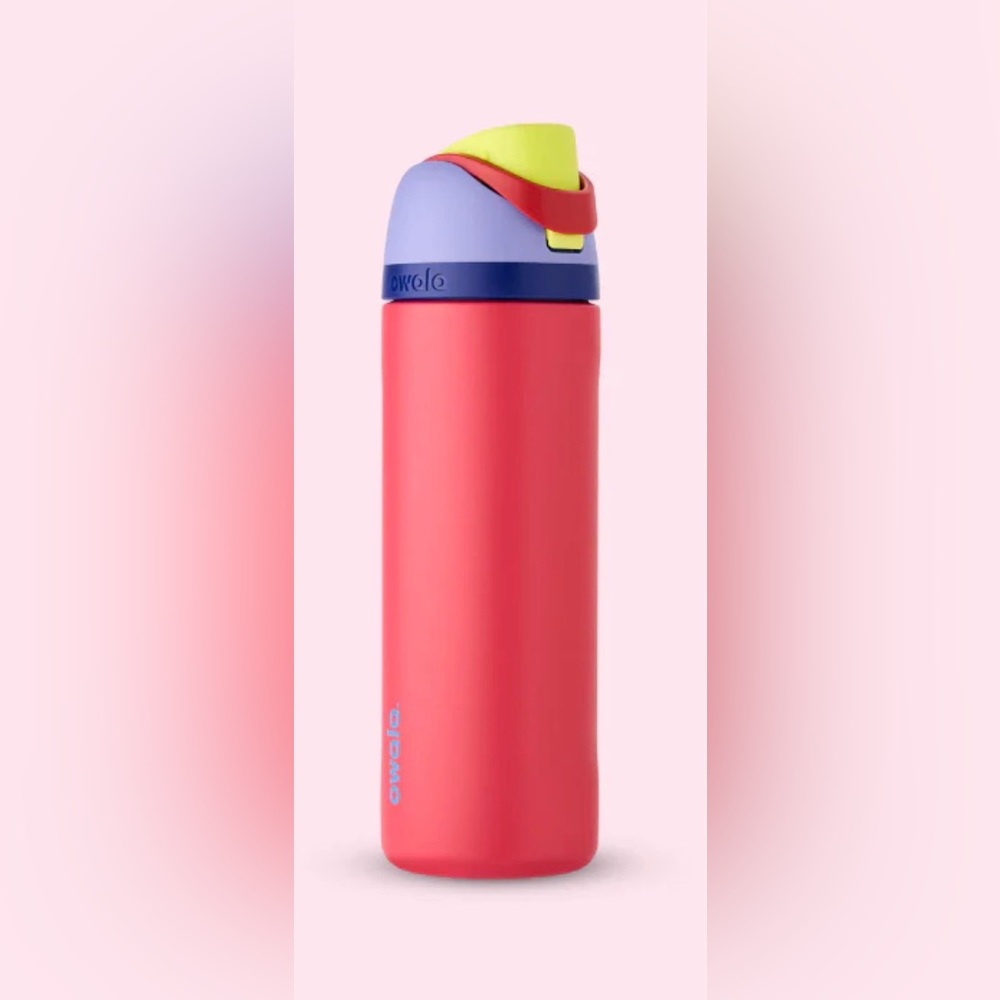 Contigo Red and Purple Water Bottle